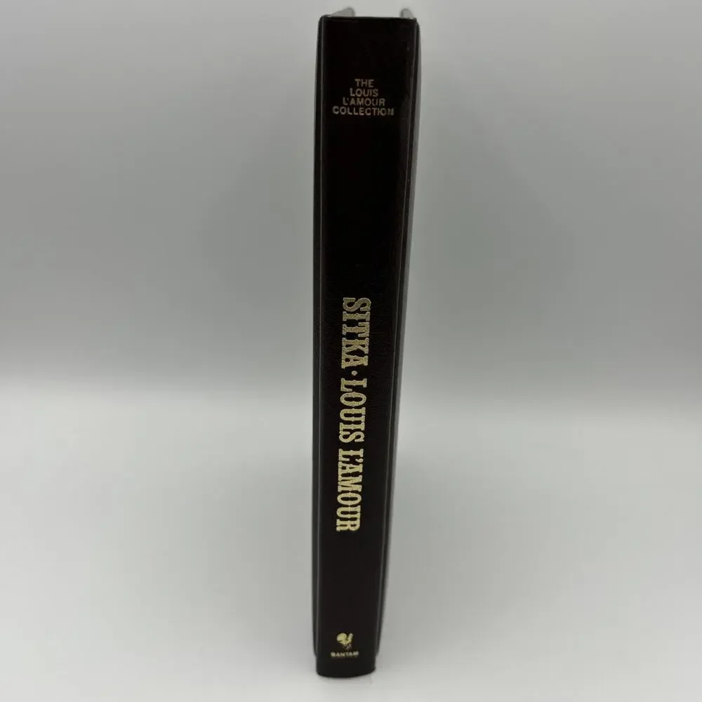 Sitka Louis L'Amour HC Leatherette Bantam 1986 Like New